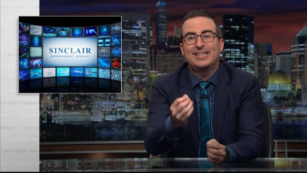 HBO - Sinclair Broadcast Group Last Week Tonight with John Oliver (Video)