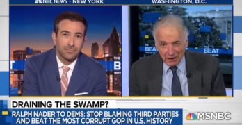As Republicans surge, Ralph Nader turn the screws on Democrats (VIDEO)