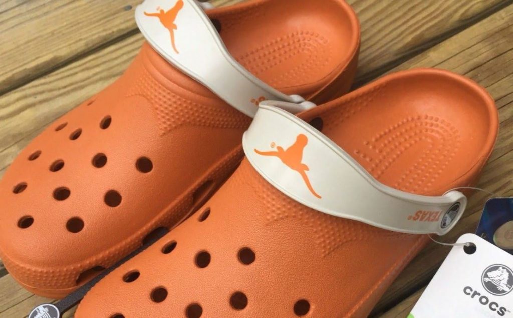 University of Texas Burnt Orange crocs