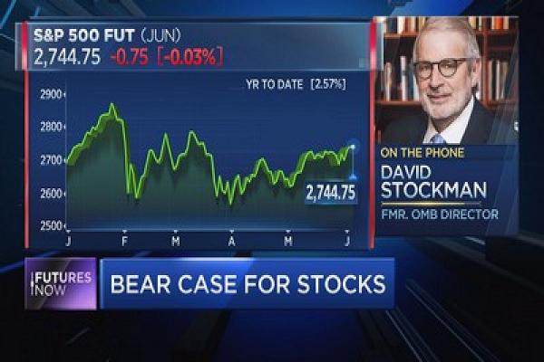 David Stockman predicts 50% stock market plunge and explains why