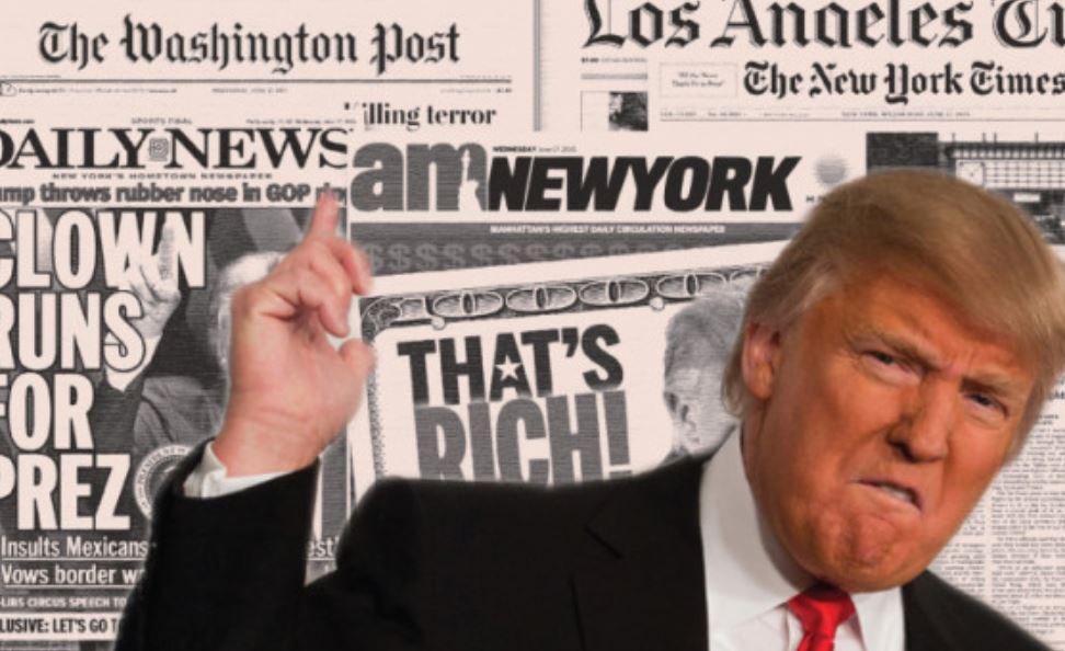 Donald Trump, Press, Journalism