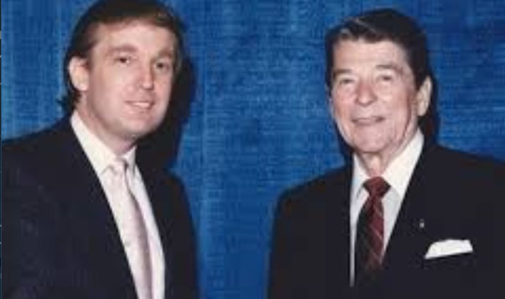 Donald Trump, Ronald Reagan Cowardice