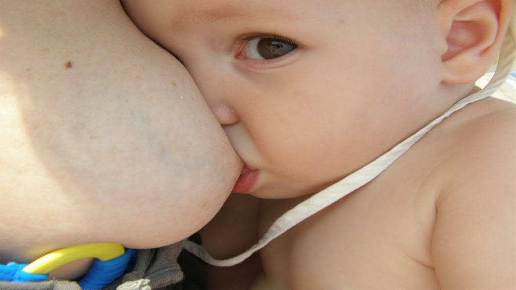 Breastfeeding babies