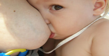 Breastfeeding babies