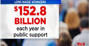 Stephanie Ruhle slams corporation low wages putting their employees on welfare (VIDEO)