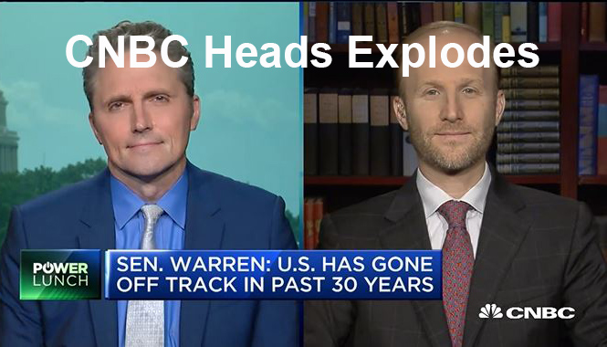CNBC talking heads explode over Sen. Warren Accountable Capitalism Act (VIDEO)