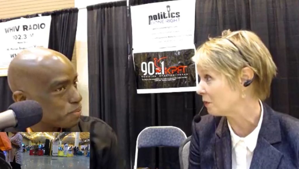 Cynthia Nixon, NY Gubernatorial Candidate knocks Cuomo's failures at Netroots Nation (VIDEO)