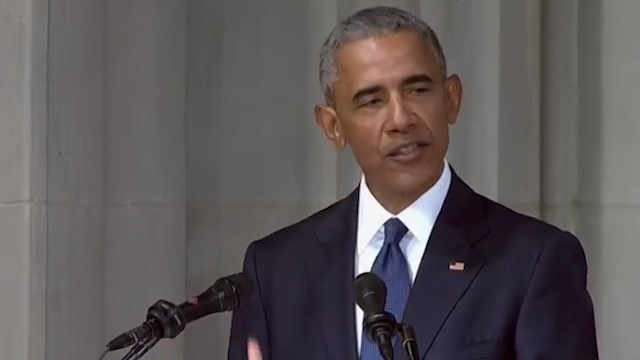 President Barack Obama eulogy at Senator John McCain's memorial service