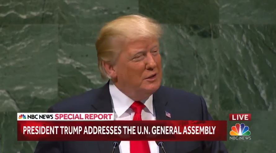 Watch Trump laughed at for huge lie about his success during UN speech (VIDEO)