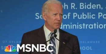Comcast-Owned MSNBC in the Tank for Joe Biden’s Presidential Run