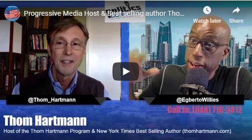 Thom Hartmann - Healthcare Industry owns Republican Party & half the Democrats