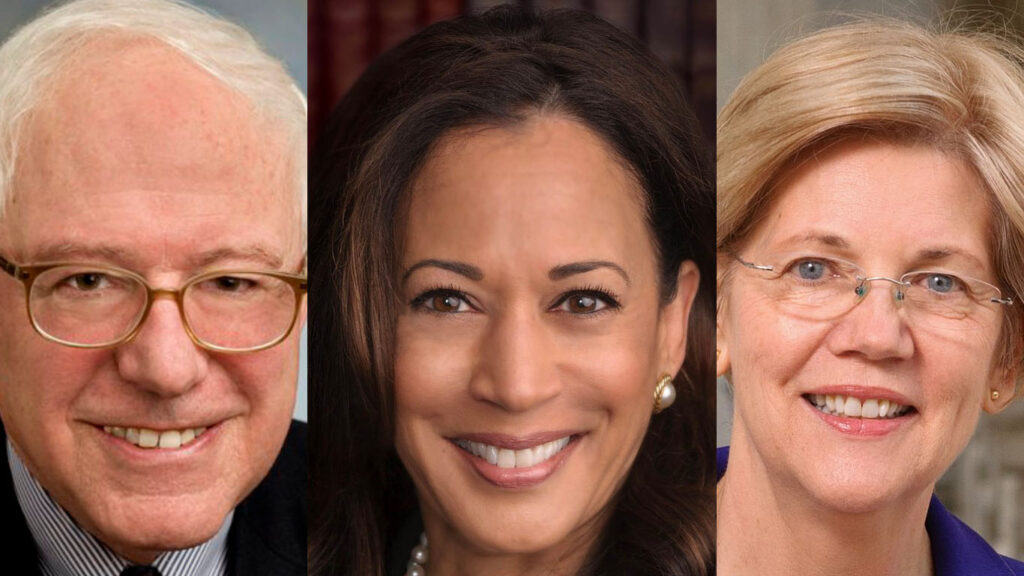 Progressives coalescing on three candidates - Sanders, Warren, and Harris according to DFA's latest polls.