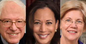 Progressives coalescing on three candidates - Sanders, Warren, and Harris according to DFA's latest polls.