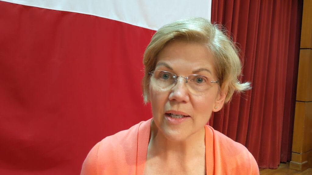 I interviewed Sen. Elizabeth Warren and asked how she will handle the Socialist framing