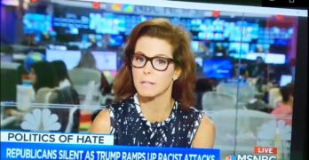 MSNBC Stephanie Ruhle calls Trump's bait & switch with his racist tweets