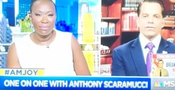 Lunatic Trump Anthony Scaramucci Joy-Ann Reid