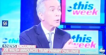 Republican Joe Walsh declares war on Trump as he enters the presidential race