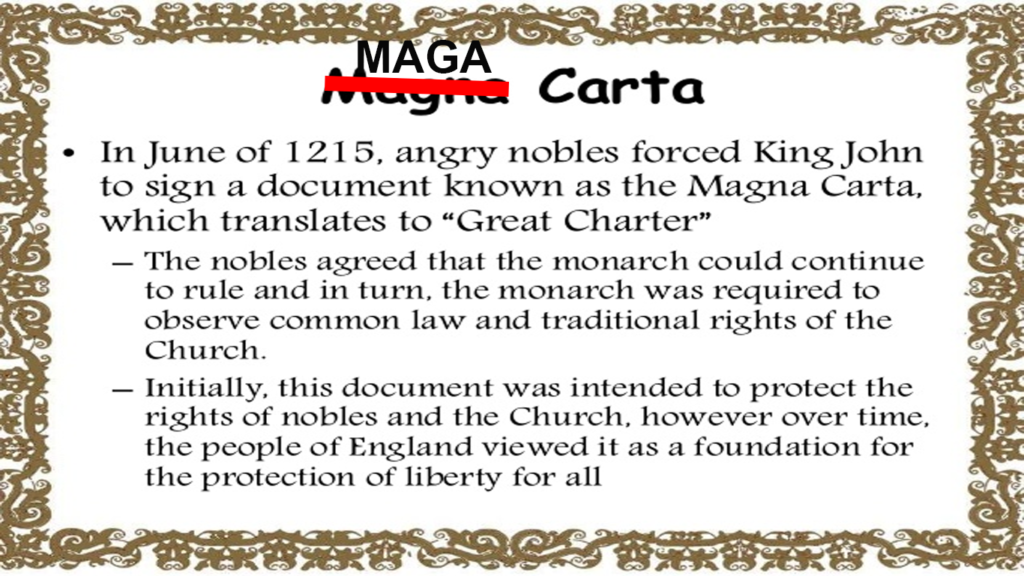 MAGA Carta