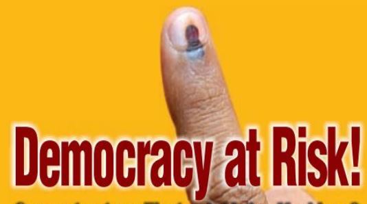 Democracy at risk