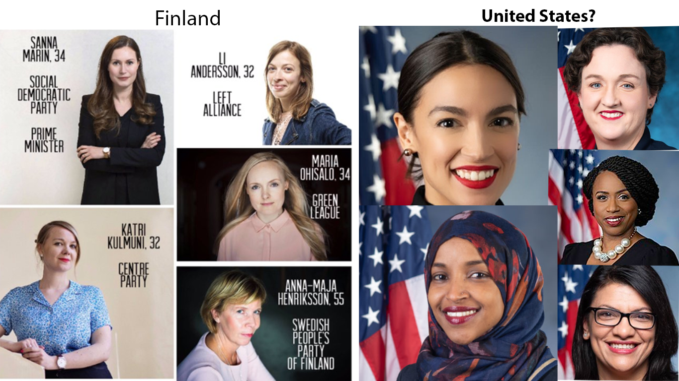 Finland is now led by women. And America is ready.