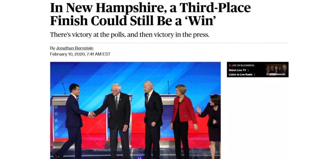 For Media in New Hampshire, Losing Is Winning and Winning Is Losing