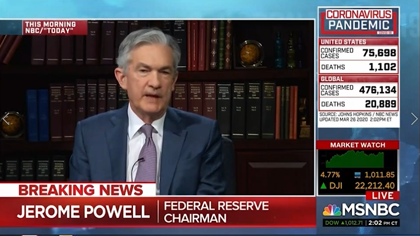 Velshi calls out Powell on 'market fundamentally sound'