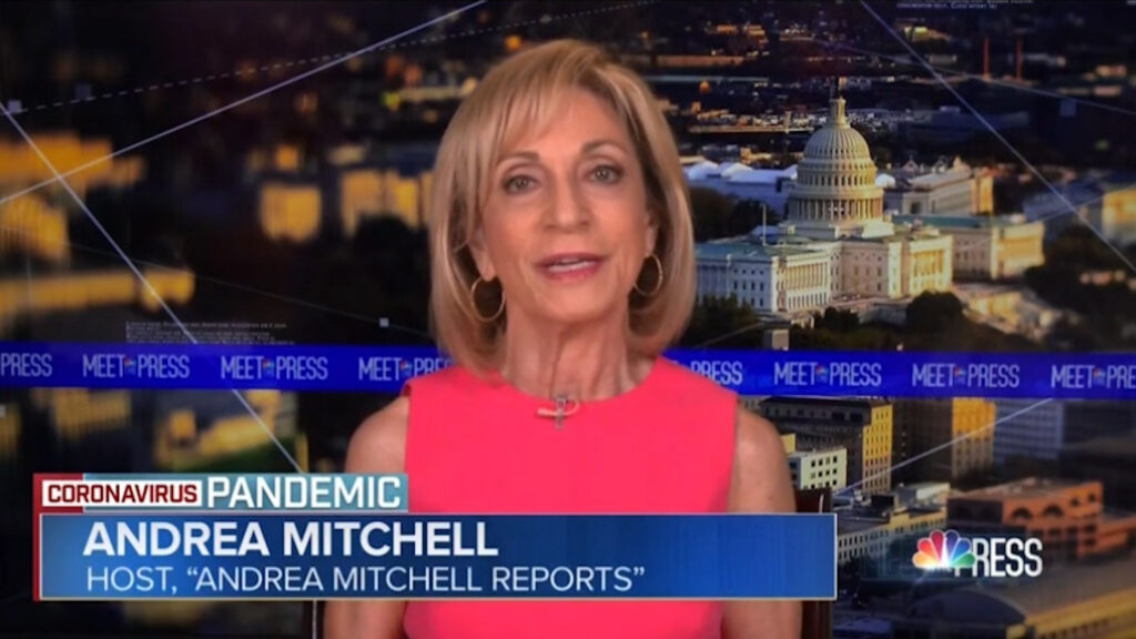 Andrea Mitchel lashes out at Dr. Deborah Birx, Trump's appeasing doctor