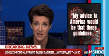 Rachel Maddow exposes inept COVID-19 purposeful response by the Trump Administration