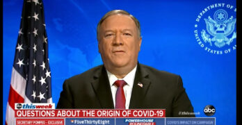 Pompeo gets caught lying about origins of COVID-19