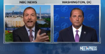 Chuck Todd scolds Trump's guy on face masks - You didn't answer my question