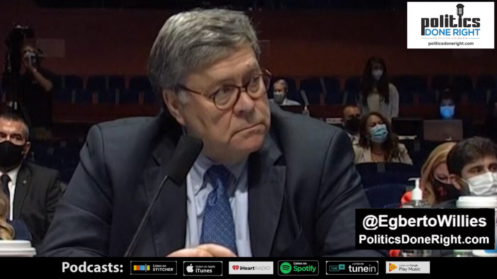 Rep. scolds AG Barr for misusing Rep. John Lewis name: "That, sir, is systematic racism"