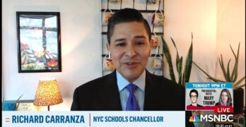 NYC Schools chancellor ridicules Trump on his threats coercing school districts to put families at risk