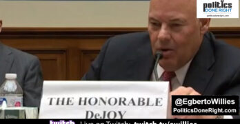 Postmaster General did not give response Republican Congressman expected, Only In Washington DC