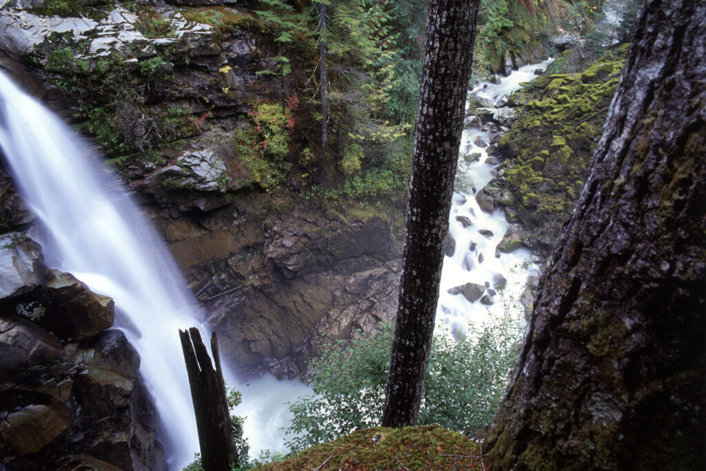 Nooksack Falls, Mt. Baker-Snoqualmie National Forest, Washington, US