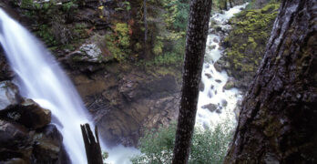 Nooksack Falls, Mt. Baker-Snoqualmie National Forest, Washington, US