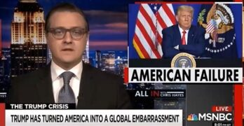 Chris Hayes: Trump made America the laughing stock of the world