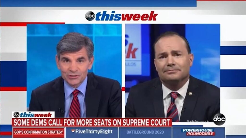 Watch Stephanopoulos allow Republican Senator to blatantly lie about the filibuster. MSM FAIL!