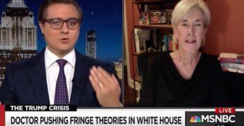 It's sick and it is evil Chris Hayes & former HHS Secretary on Trump's coronavirus policy.