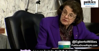 This Democrat, Dianne Feinstein said the wrong thing at the SCOTUS farcical hearing