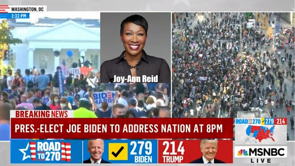 Joy-Ann Reid calls out the 70+ million Americans who forsook the lives Trump put in danger