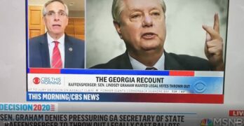 Lindsey Graham slammed for trying to rig Georgia vote by former Obama official Jim Messina