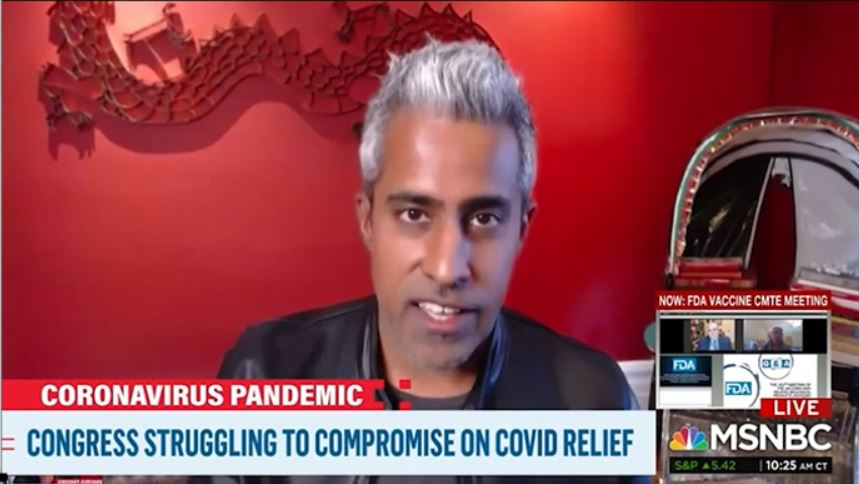 Anand Girirharadas to Dems: Where is the muscularity of the message in support of pandemic relief?