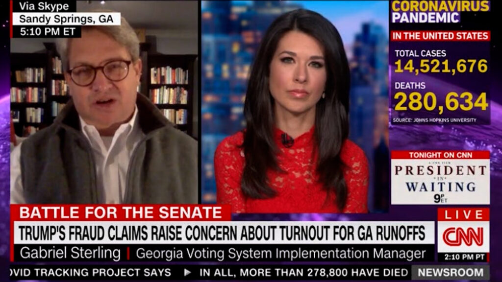 CNN host zings Georgia Republican election hero attempting to pose a false equivalence with Democrats