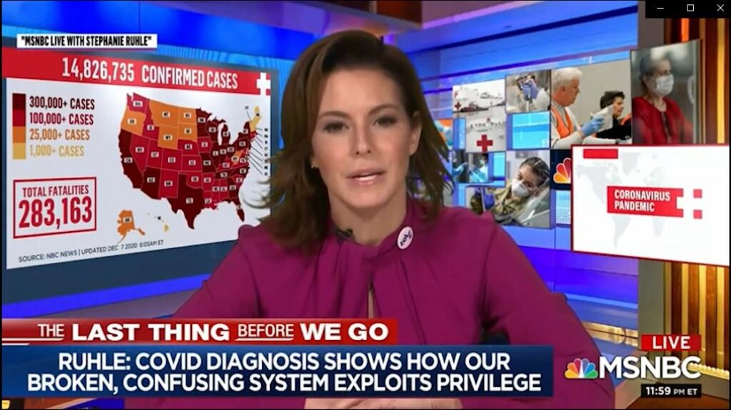 MSNBC's Stephanie Ruhle gets real after entire family got infected with COVID-19