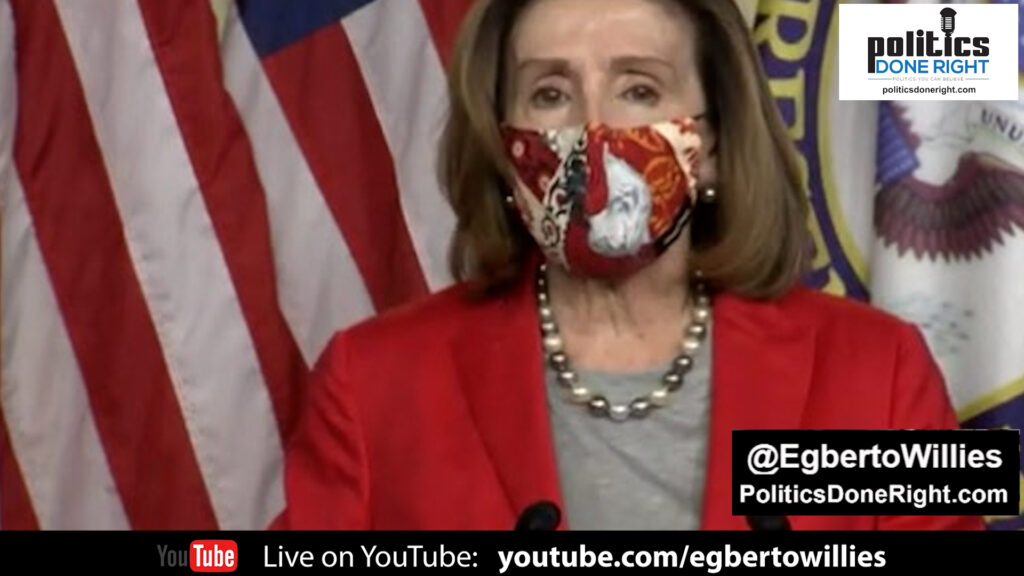 Pelosi comes out swinging - Republicans Senators have endless tolerance for suffering of others