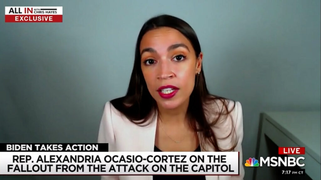 Alexandria Ocasio-Cortez: 'There are legitimate white supremacists sympathizers' in Congress