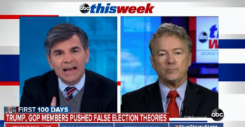 George Stephanopoulos grills hyperventilating Rand Paul into a frenzy about GOP election lies