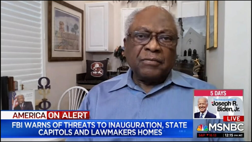 Rep. Clyburn calls them out as a hate group and reveals an American unfortunate truth