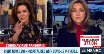 MSNBC hosts acknowledged how privilege made their families' COVID experience different from most.