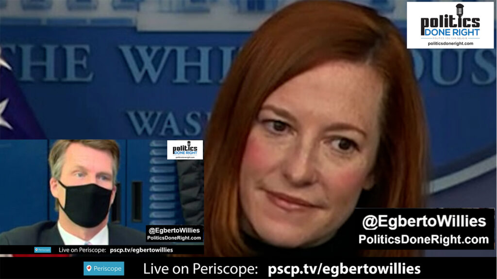 W.H. Press Secretary Jen Psaki turns the table on reporter’s question on working with Republicans